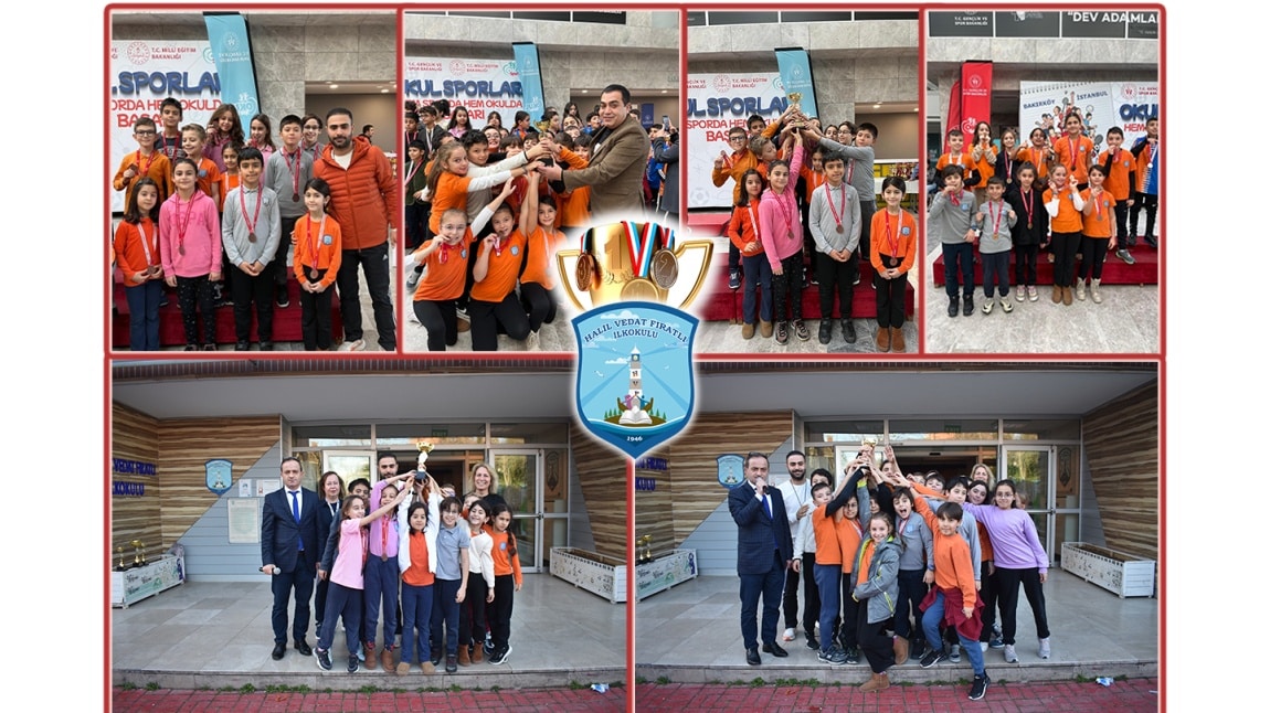 Bakırköy İlçesinde düzenlenen geleneksel çocuk oyunları ve ifet yarışmalarında okulumuzun öğrencileri dereceye girerek kupa ve madalya almaya hak kazanmıştır.